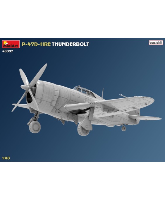 MiniArt P-47D-11RE Thunderbolt. Basic Kit 1/48