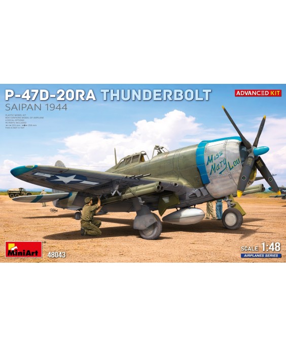 MiniArt P-47D-20RA THUNDERBOLT. SAIPAN, 1944 1/48