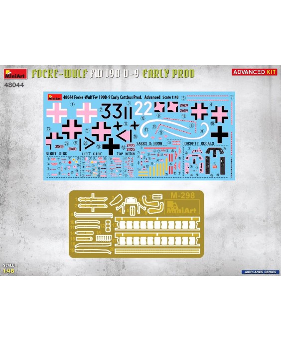 MiniArt FOCKE-WULF FW 190D-9 EARLY PROD. ADVANCED KIT1/48