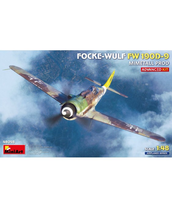 MiniArt FOCKE-WULF FW 190D-9. MIMETALL PROD. ADVANCED KIT 1/48