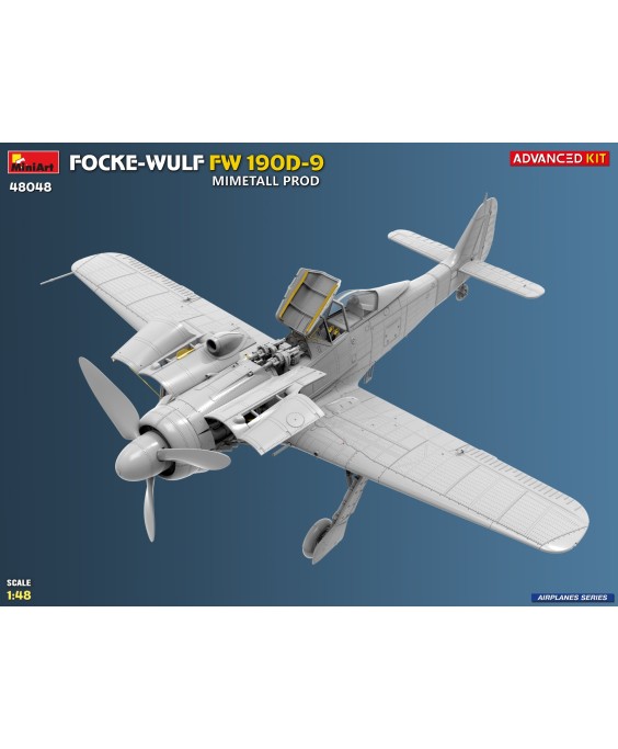 MiniArt FOCKE-WULF FW 190D-9. MIMETALL PROD. ADVANCED KIT 1/48