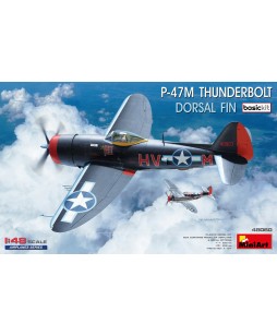 MiniArt P-47M THUNDERBOLT. DORSAL FIN. BASIC KIT 1/48