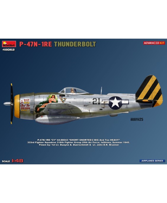 MiniArt P-47N-1RE THUNDERBOLT. ADVANCED KIT 1/48