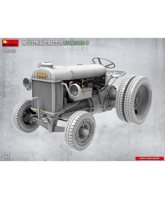 MiniArt INDUSTRIAL TRACTOR STANDARD N MOD. 1936/38 1/35