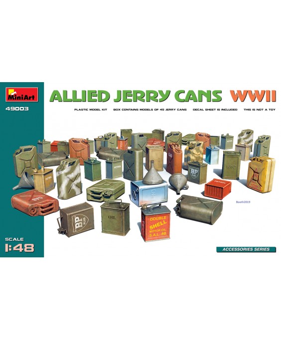 MiniArt ALLIED JERRY CANS WW2 1/48