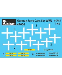 MiniArt GERMAN JERRY CANS WW2 1/48