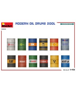 MiniArt MODERN OIL DRUMS 200L 1/48