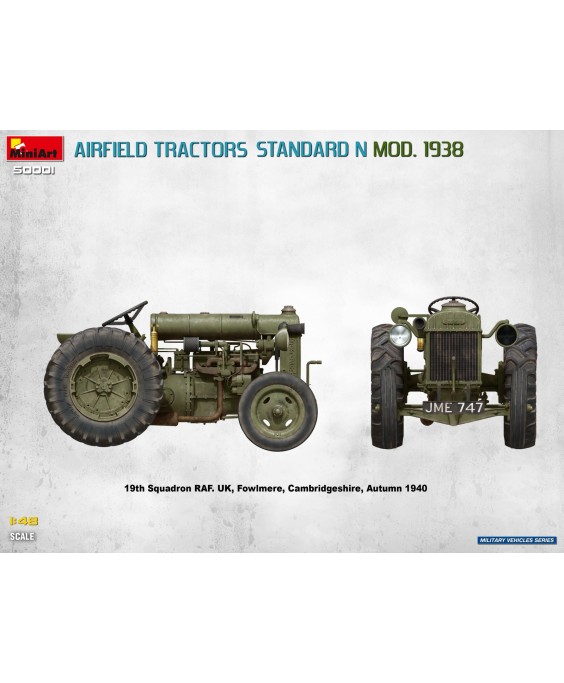 MiniArt AIRFIELD TRACTORS STANDARD N MOD. 1938 1/48