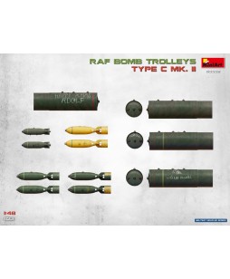 MiniArt RAF BOMB TROLLEYS TYPE C MK. II 1/48