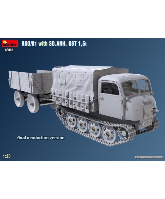 MiniArt RSO/01 with TRAILER SD.ANH. OST 1,5t 1/35