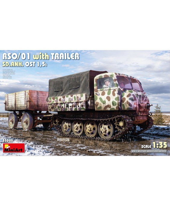 MiniArt RSO/01 with TRAILER SD.ANH. OST 1,5t 1/35