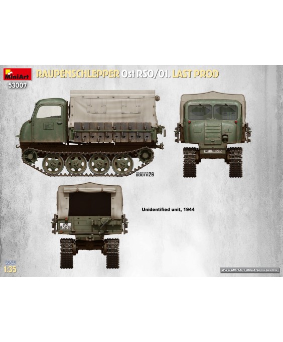 MiniArt RAUPENSCHLEPPER Ost RSO/01 1/35