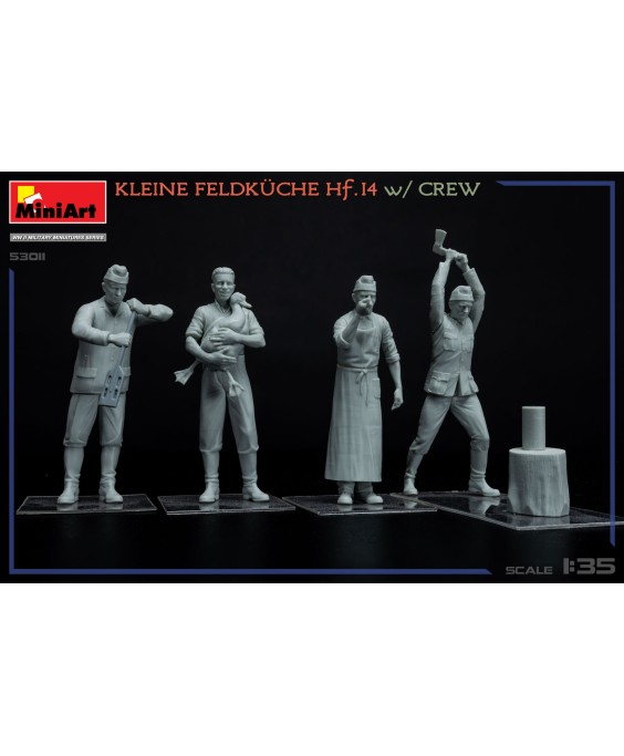 MiniArt Kleine Feldküche Hf.14 w/Crew 1/35