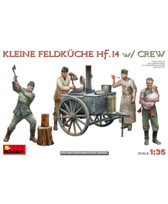 MiniArt Kleine Feldküche Hf.14 w/Crew 1/35