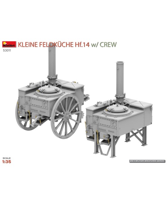 MiniArt Kleine Feldküche Hf.14 w/Crew 1/35
