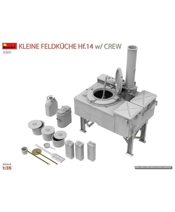 MiniArt Kleine Feldküche Hf.14 w/Crew 1/35