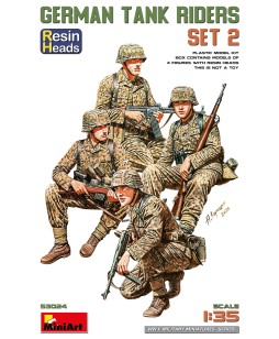 MiniArt GERMAN TANK RIDERS SET 2. 1/35