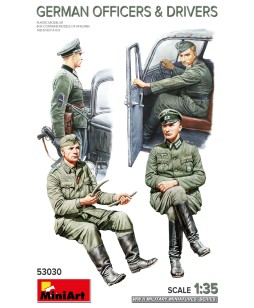 MiniArt German Officers & Drivers 1/35