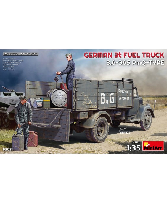 MiniArt GERMAN 3t FUEL TRUCK 3,6-36S PmQ-TYPE 1/35