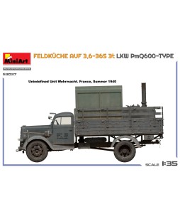 MiniArt FELDKÜCHE AUF 3,6-36S 3t LKW PmQ600-TYPE 1/35