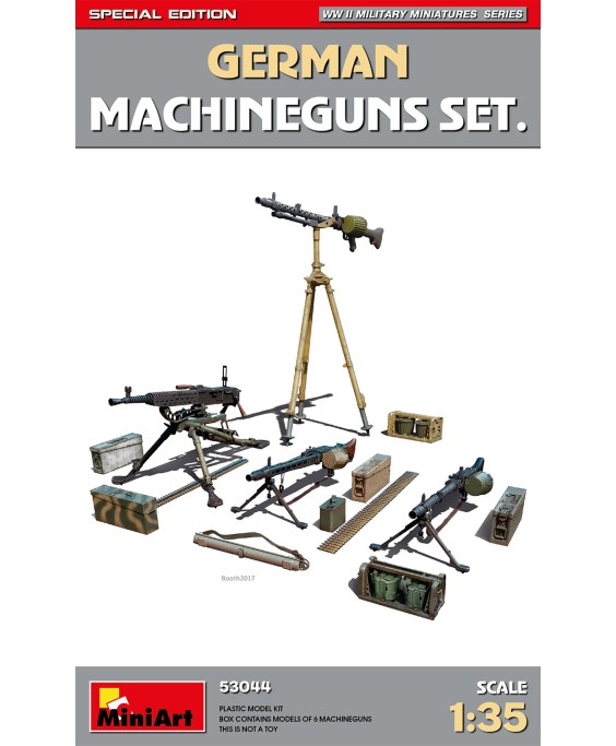 MiniArt GERMAN MACHINEGUNS SET 1/35