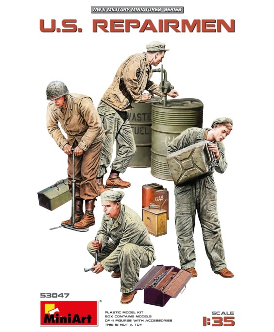 MiniArt U.S. REPAIRMEN 1/35