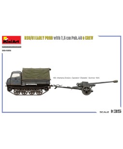MiniArt RSO/01 EARLY PROD. with 7,5 cm Pak.40 & CREW 1/35