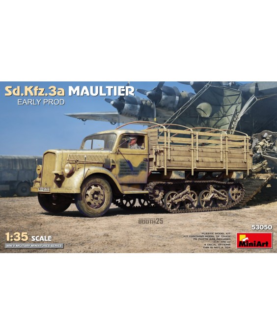 MiniArt Sd.Kfz.3a Maultier. Early Prod 1/35