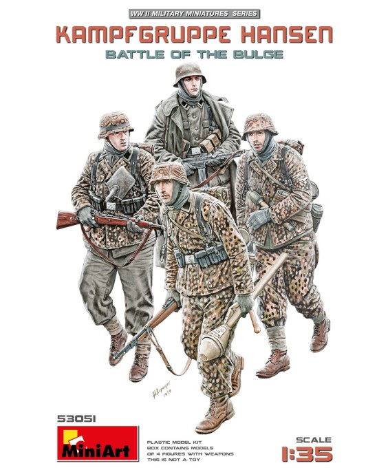 MiniArt KAMPFGRUPPE HANSEN. BATTLE OF THE BULGE 1/35