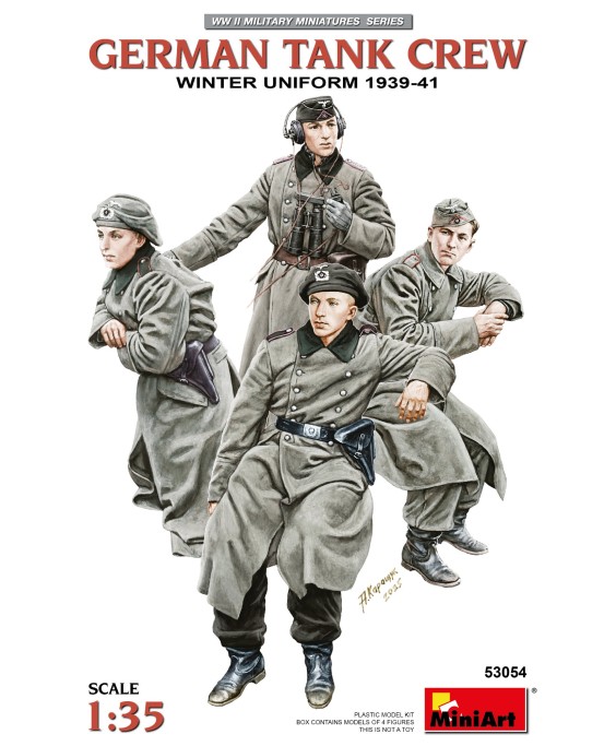MiniArt GERMAN TANK CREW. WINTER UNIFORM. 1939-41 1/35