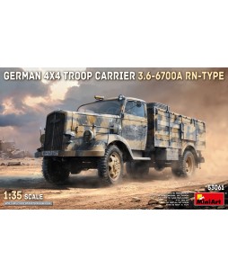 MiniArt GERMAN 4X4 TROOP CARRIER 3.6-6700A RN-TYPE 1/35