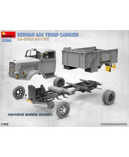 MiniArt GERMAN 4X4 TROOP CARRIER 3.6-6700A RN-TYPE 1/35