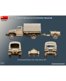 MiniArt CARGO TRUCK WITH WATER TRAILER 1/35