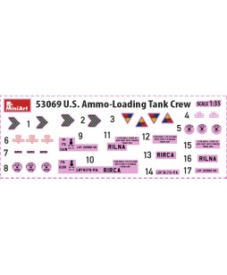 MiniArt U.S. AMMO-LOADING TANK CREW. 2ND EDITION 1/35