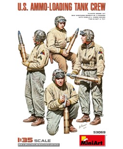 MiniArt U.S. AMMO-LOADING TANK CREW. 2ND EDITION 1/35