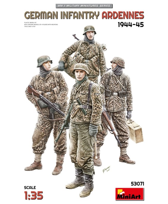 MiniArt GERMAN INFANTRY. ARDENNES 1944-45 1/35