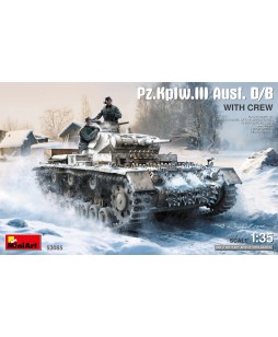 MiniArt Pz.Kpfw.III Ausf. D/B WITH CREW 1/35