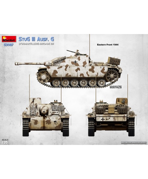 MiniArt StuG III Ausf. G. Sturmartillerie-Brigade 281 1/35