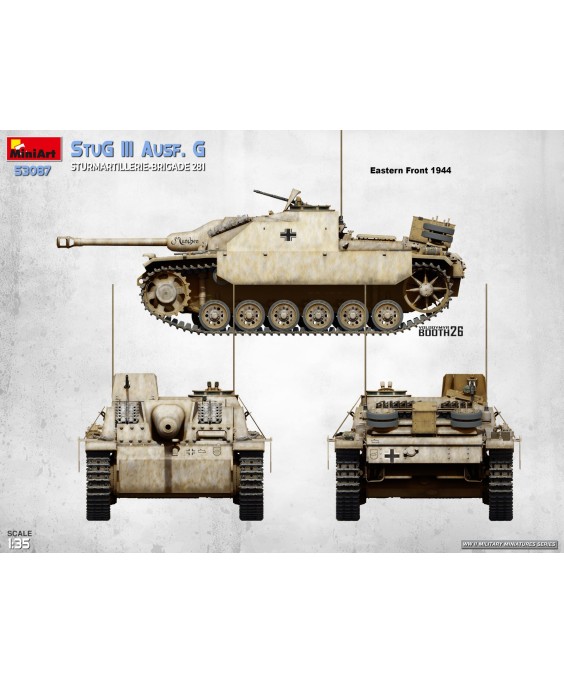 MiniArt StuG III Ausf. G. Sturmartillerie-Brigade 281 1/35