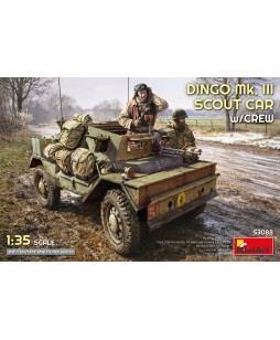 MiniArt DINGO Mk. III SCOUT CAR w/CREW 1/35