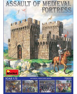 MiniArt modelis Assault of Medieval Fortress 1/72