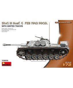 MiniArt StuG III Ausf. G FEB 1943 PROD. WITH WINTER TRACKS 1/72