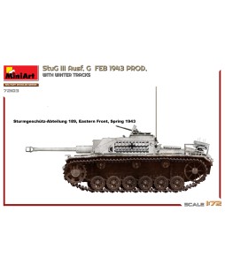 MiniArt StuG III Ausf. G FEB 1943 PROD. WITH WINTER TRACKS 1/72