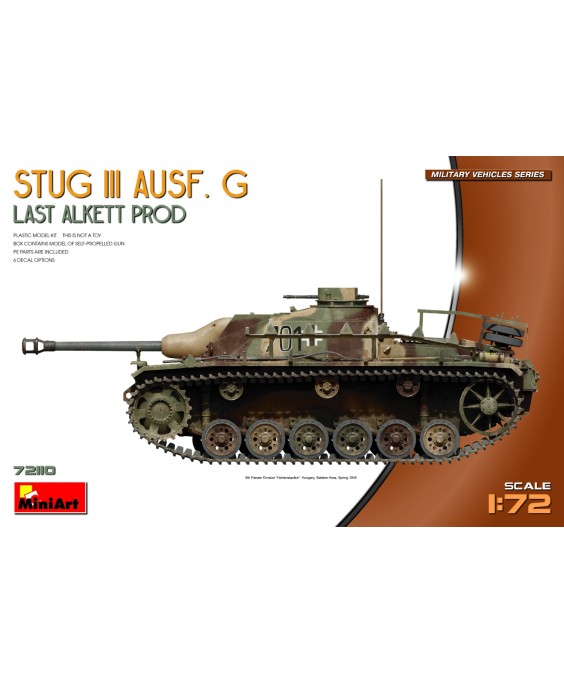 MiniArt  StuG III Ausf. G Last Alkett Prod 1/72