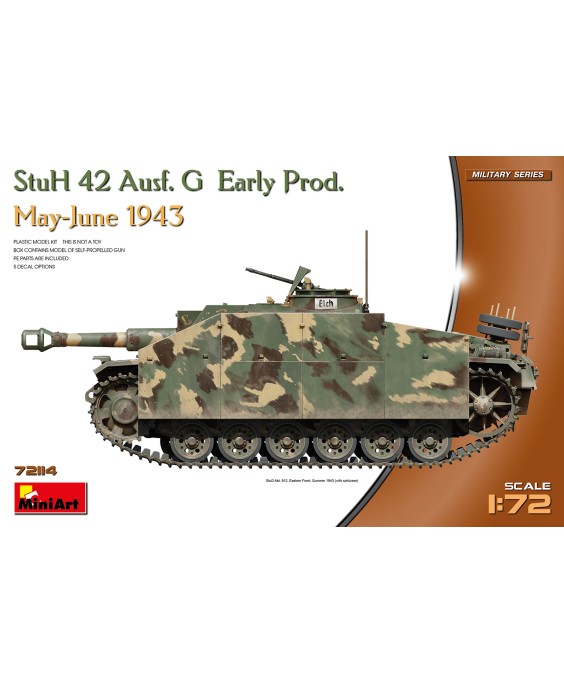 MiniArt STUH 42 AUSF. G EARLY PROD 1/72
