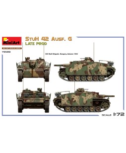 MiniArt StuH 42 Ausf. G LATE PROD 1/72