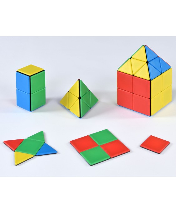 Magnetinis esminių formų rinkinys, 72 det.