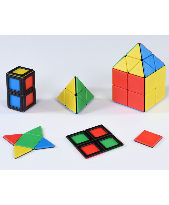 Magnetinis esminių formų rinkinys, 72 det.