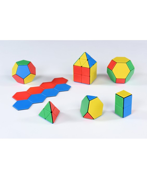 Magnetinis esminių formų rinkinys, 104 det.