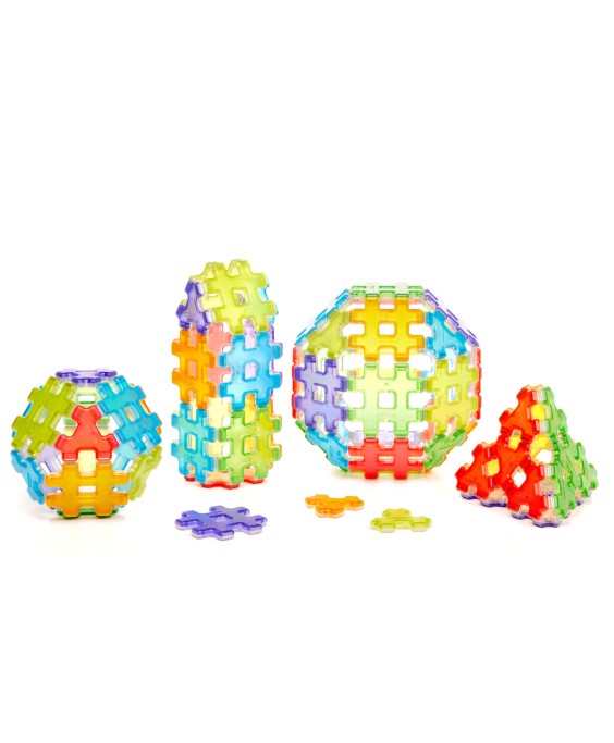 Hashmag Polydron rinkinys, 72 det.